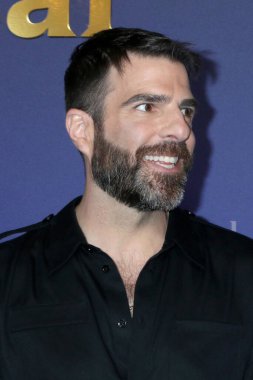 LOS ANGELES, ABD - 14 Temmuz 2024: Zachary Quinto, NBCUniversal TCA Basın Turu 'nda 14 Temmuz 2024 tarihinde Pasadena, CA