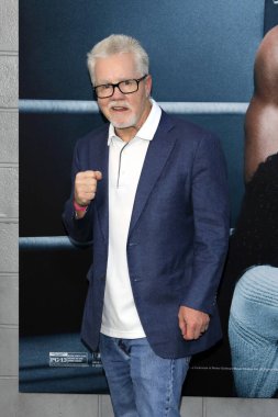 LOS ANGELES, ABD - 28 Şubat 2024: Freddie Roach CREED III Los Angeles galasında 28 Şubat 2023 tarihinde Los Angeles, C