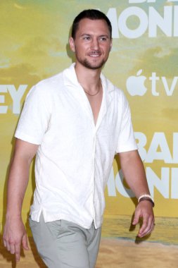 LOS ANGELES, ABD - 12 Ağustos 2024: Tyler Picchi 12 Ağustos 2024 'te Westwood, CA' da bulunan Hammer Müzesi 'nde Bad Monkey Apple TV + Series World Premiere' de
