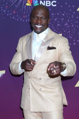 LOS ANGELES, ABD - 20 Ağustos 2024: Terry Crews, 20 Ağustos 2024 'te Pasadena, CA' da bulunan Hotel Dena 'da Amerika' nın Yetenek Gösterisi Kırmızı Halı 20, 2024 'te