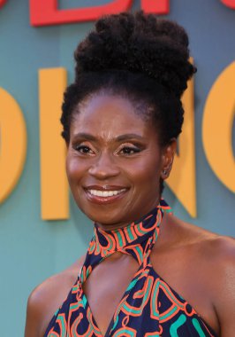 LOS ANGELES, ABD - 22 Ağustos 2024: Adina Porter Paramount Stüdyoları 'ndaki 