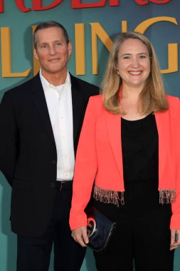 LOS ANGELES, ABD - 22 Ağustos 2024: Joe Early, Lauren Tempest 