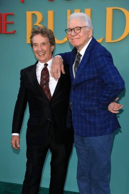 LOS ANGELES, ABD - 22 Ağustos 2024: Martin Short, Steve Martin 