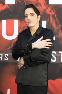 LOS ANGELES, ABD - AĞUSTOS 12, 2024: Uzaylı David Dustmalchian: Romulus World Premiere TCL Çin Tiyatrosu IMAX 'ta 12 Ağustos 2024, Los Angeles, CA