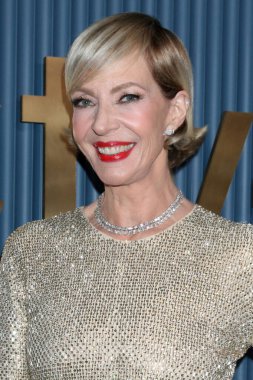LOS ANGELES, ABD - 15 Eylül 2024: Allison Janney Apple TV + Emmy Partisi Kırmızı Halı Ana Kurt 'ta 15 Eylül 2024' te, Los Angeles, CA