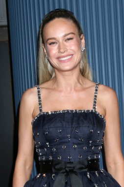 LOS ANGELES, ABD - 15 Eylül 2024: Brie Larson Apple TV + Emmy Partisi Kırmızı Halı Ana Kurt 'ta 15 Eylül 2024, Los Angeles, CA