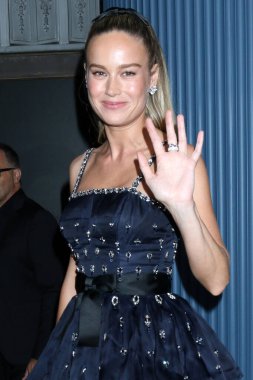 LOS ANGELES, ABD - 15 Eylül 2024: Brie Larson Apple TV + Emmy Partisi Kırmızı Halı Ana Kurt 'ta 15 Eylül 2024, Los Angeles, CA