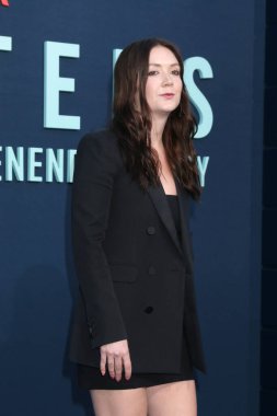 LOS ANGELES, ABD - 16 Eylül 2024: Canavarlarda Billie Lourd - The Lyle and Erik Menendez Story LA Premiere at the Egypt Theater, 16 Eylül 2024, Los Angeles, CA