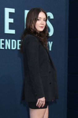 LOS ANGELES, ABD - 16 Eylül 2024: Canavarlarda Billie Lourd - The Lyle and Erik Menendez Story LA Premiere at the Egypt Theater, 16 Eylül 2024, Los Angeles, CA