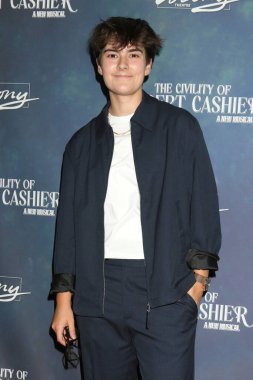 LOS ANGELES, USA - SEPTEMBER 7, 2024:  Gabby Dahlen at the The Civility of Albert Cahier Opening Night at the Colony Theater on September 7, 2024 in Burbank, CA clipart