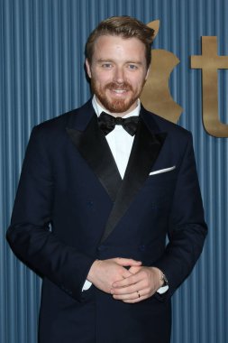 LOS ANGELES, ABD - 15 Eylül 2024: Jack Lowden Apple TV + Emmy Partisi Kırmızı Halı Ana Kurt 'ta 15 Eylül 2024, Los Angeles, CA