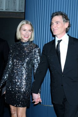 LOS ANGELES, ABD - 15 Eylül 2024: Naomi Watts, Billy Crudup Apple TV + Emmy Party Mother Wolf 'taki Kırmızı Halı 15 Eylül 2024' te, CA