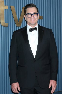 LOS ANGELES, ABD - 15 Eylül 2024: Tate Taylor Apple TV + Emmy Party Mother Wolf 'taki Red Halı 15 Eylül 2024, Los Angeles, CA