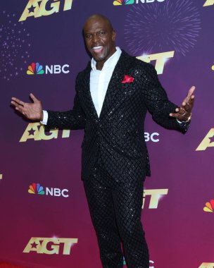 LOS ANGELES, ABD - 19 Ağustos 2024: Terry Crews 19 Ağustos 2024 'te Pasadena, CA' da bulunan Dena Oteli 'ndeki Amerika' nın Yetenek Sizsiniz Son Sonuçları Kırmızı Halı 'da.