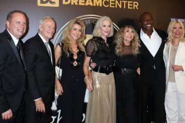 LOS ANGELES, USA - SEPTEMBER 25, 2024:  Dyan Cannon, Terry Crews at the 30th Anniversary L.A. Dream Center Gala at the Beverly Hills Hotel on September 25, 2024 in Beverly Hills, CA clipart