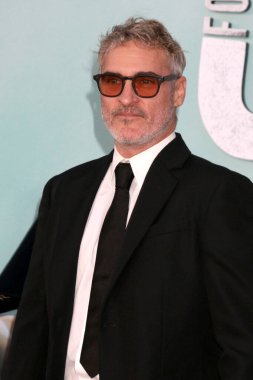 LOS ANGELES, ABD - 30 Eylül 2024: Joker: Folie a Deux 'da Joaquin Phoenix 30 Eylül 2024 tarihinde TCL Çin Tiyatrosu IMAX' ta Los Angeles, CA