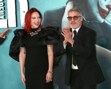 LOS ANGELES, ABD - 30 Eylül 2024: Joaquin Phoenix, Lady Gaga 