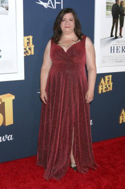 LOS ANGELES, ABD - 25 Ekim 2024: AFI Fest 'te Anya Marco-Harris - 25 Ekim 2024' te TCL Çin Tiyatrosu IMAX 'ta gösterim