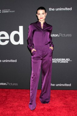 LOS ANGELES, ABD - 15 Kasım 2024: Augustina Palma, 15 Kasım 2024 'te Los Angeles, CA' da, Mısır Tiyatrosu 'nda Davetsiz Gösterim