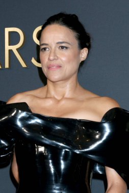 LOS ANGELES, USA - NOVEMBER 17, 2024:  Michelle Rodriguez at the 2024 Governors Awards at Dolby Ballroom on November 17, 2024 in Los Angeles, CA clipart