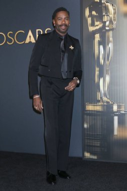 LOS ANGELES, ABD - 17 Kasım 2024: Colman Domingo Dolby Balo Salonu 'ndaki 2024 Vali Ödülleri' nde 17 Kasım 2024, Los Angeles, CA
