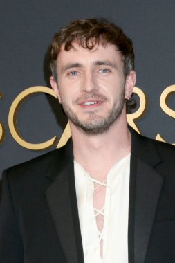 LOS ANGELES, ABD - 17 Kasım 2024: Paul Mescal Dolby Balo Salonu 2024 Vali Ödülleri 'nde 17 Kasım 2024, Los Angeles, CA