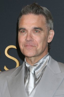 LOS ANGELES, ABD - 17 Kasım 2024: Robbie Williams Dolby Balo Salonu 2024 Vali Ödülleri 'nde 17 Kasım 2024, Los Angeles, CA