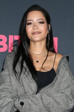 LOS ANGELES, ABD - 20 Kasım 2024: Tristin Mays Linwood Dunn Theater 'daki Gece Kaltağı Los Angeles Premiere' de 20 Kasım 2024 'te, CA