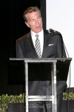 LOS ANGELES, USA - NOVEMBER 21, 2024:  Peter Bergman at the Peter Marshall Celebration of Life at Television City on November 21, 2024 in Los Angeles, CA clipart