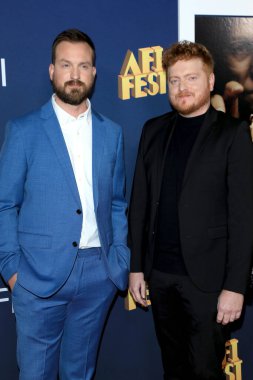 LOS ANGELES, USA - OCTOBER 24, 2024:  Scott Beck, Bryan Woods at the AFI Fest - Heretic LA  Premiere at the TCL Chinese Theater IMAX on October 24, 2024 in Los Angeles, CA clipart