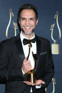 SAN DIEGO, ABD - 8 Aralık 2024: Lugo Beverly Hilton Hotel 'de 11. SOVAS Ödülleri Kazananlar Çemberi' nde 8 Aralık 2024, Beverly Hills, CA