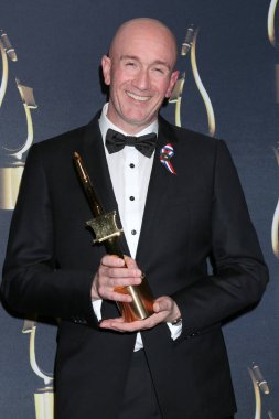 SAN DIEGO, ABD - 8 Aralık 2024: Simon Kennedy Beverly Hilton Hotel 'deki 11. SOVAS Ödülleri Çemberi' nde 8 Aralık 2024 'te
