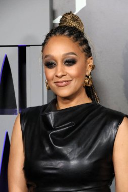 LOS ANGELES, ABD - 12 Aralık 2024: Tia Mowry TCL Çin Tiyatrosu 'ndaki Nosferatu Los Angeles Premiere' de 12 Aralık 2024 'te