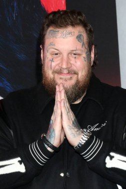 LOS ANGELES, ABD - 16 Aralık 2024: Sonic the Hedgehog 3 LA Premiere 'deki Jelly Roll TCL Çin Tiyatrosu IMAX' ta 16 Aralık 2024, Los Angeles, CA