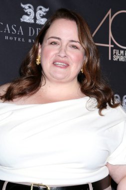 LOS ANGELES, ABD - 4 Ocak 2025: Jessica Gunning Santa Monica, CA 'da 4 Ocak 2025 tarihinde Casa Del Mar' da düzenlenen 2025 Spirit Awards Nomine Brunch 'ta