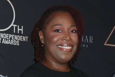 LOS ANGELES, ABD - 4 Ocak 2025: Michele Austin, Santa Monica, CA 'da 4 Ocak 2025 tarihinde Casa Del Mar' da düzenlenen 2025 Spirit Awards Nomine Brunch 'ta
