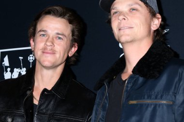 John Owen Lowe, Matthew Lowe Los Angeles 'ta 30 Ocak 2025' te Los Angeles 'taki Regal Theater' daki Grace Point galasında.