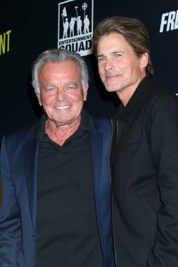 Ray Wise, Rob Lowe Los Angeles 'ta 30 Ocak 2025' te Los Angeles 'taki Regal Theater' daki Grace Point galasında.