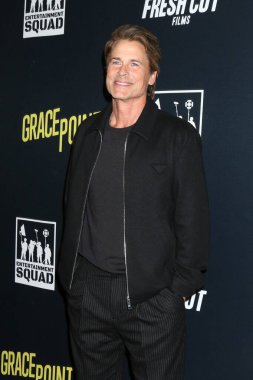 Rob Lowe, Los Angeles 'ta 30 Ocak 2025' te Los Angeles 'taki Regal Theater' daki Grace Point galasında.
