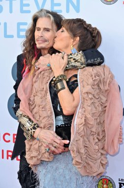 Steven Tyler, Edie Allen, 6. Janie Grammy Ödülleri İzleme Partisi 'nde 2 Şubat 2025' te Los Angeles, CA