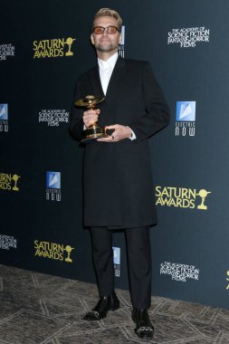 Antony Starr at the 2025 Saturn Awards Press Room at Universal Hilton Hotel on February 2, 2025 in Los Angeles, CA clipart