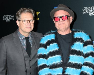 Dan Gould, Bobcat Goldthwait Universal Hilton Hotel 'deki 2025 Saturn Ödülleri Basın Odasında 2 Şubat 2025, Los Angeles, CA