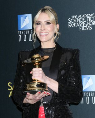 Wendy Jacobson at the 2025 Saturn Awards Press Room at Universal Hilton Hotel on February 2, 2025 in Los Angeles, CA clipart