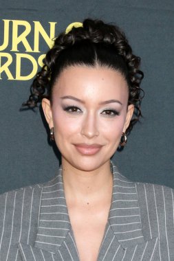 Christian Serratos 2025 Saturn Ödülleri 'nde Universal Hilton Hotel' e 2 Şubat 2025 'te ulaştı.