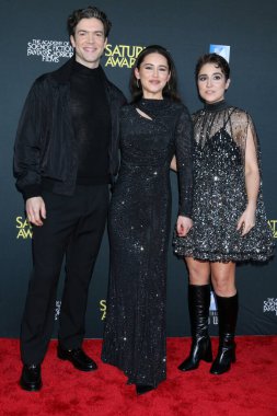 Ethan Peck, Christina Chong, Melissa Navia... 2 Şubat 2025 'te Los Angeles' taki Universal Hilton Oteli 'ne gelen Saturn Ödülleri' nde.