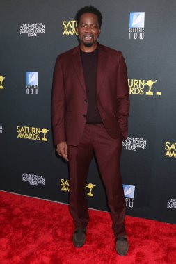 Harold Perrineau, 2025 Saturn Ödülleri 'nde Universal Hilton Hotel' e 2 Şubat 2025 'te ulaştı.