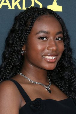 Calah Lane 2025 Saturn Ödülleri 'nde Universal Hilton Oteli' ne 2 Şubat 2025 'te Los Angeles, CA