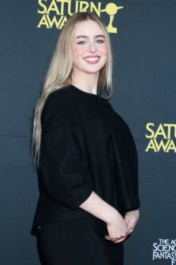 Isabella Crovetti, 2025 Saturn Ödülleri 'nde Universal Hilton Oteli' ne 2 Şubat 2025 'te ulaştı.