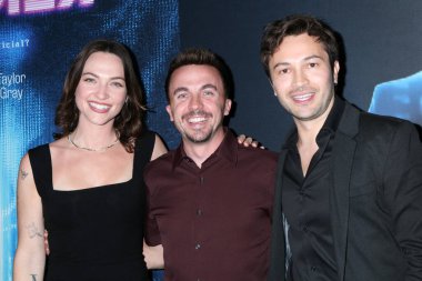 Violett Beane, Frankie Muniz, Robert Rippberger, Taylor Gray, Craig Lamar Traylor at the Renner Premiere at Culver Theater on February 5, 2025 in Culver City, CA clipart