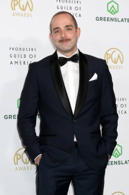 Hasan Oswald, Century Plaza Hotel 'de 2025 Yapımcılar Birliği Ödülleri' nde 8 Şubat 2025, Century City, CA